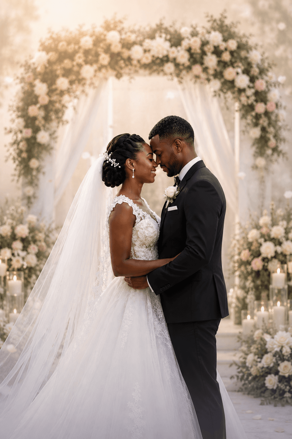 Bride and groom